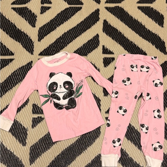 Other - Adorable Panda Kids Pajamas - Pink